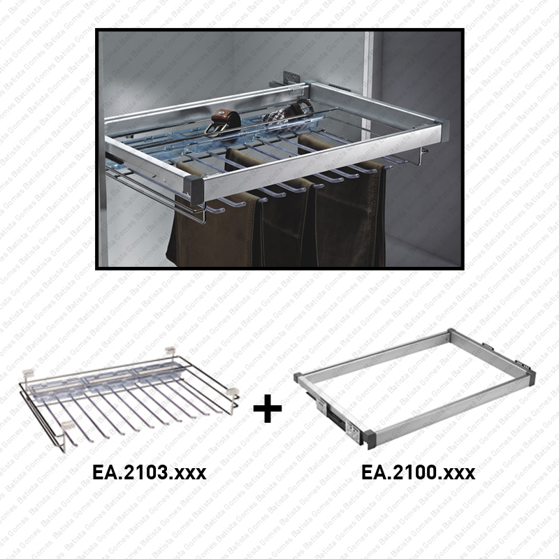 Cabide para cal�as - SC SQUARE CLOSET